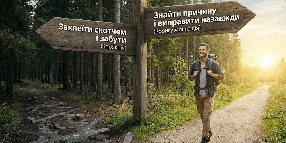 Сьома частина присвячена Розділу 10 "Покращення". Це етап ACT (Дій) у циклі Демінга. Саме він відрізняє успішну компанію від тієї, що постійно "гасить пожежі".