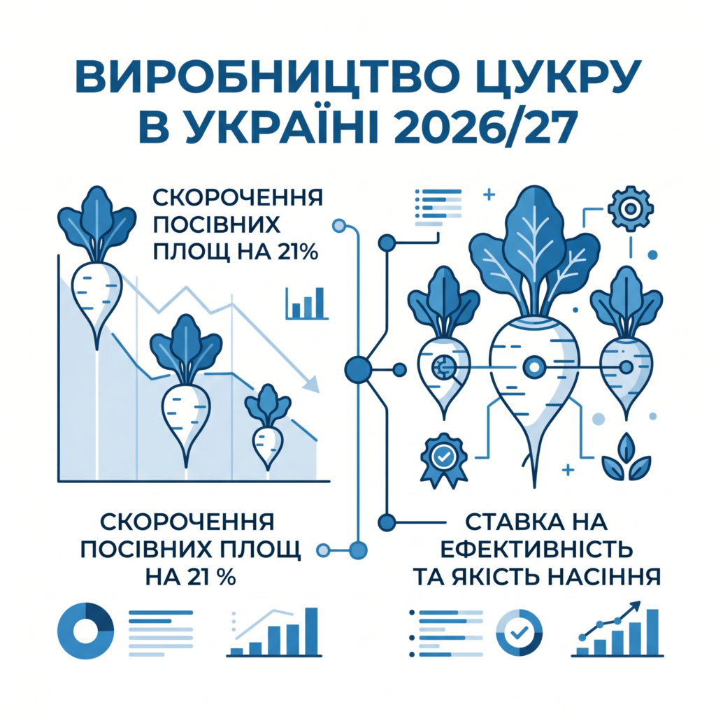 Інфографіка: Динаміка виробництва та скорочення площ